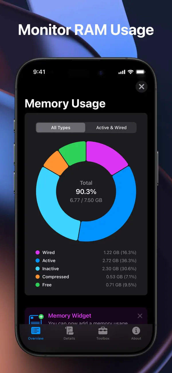 Status Monitor iPhone screenshot 3 (placeholder)